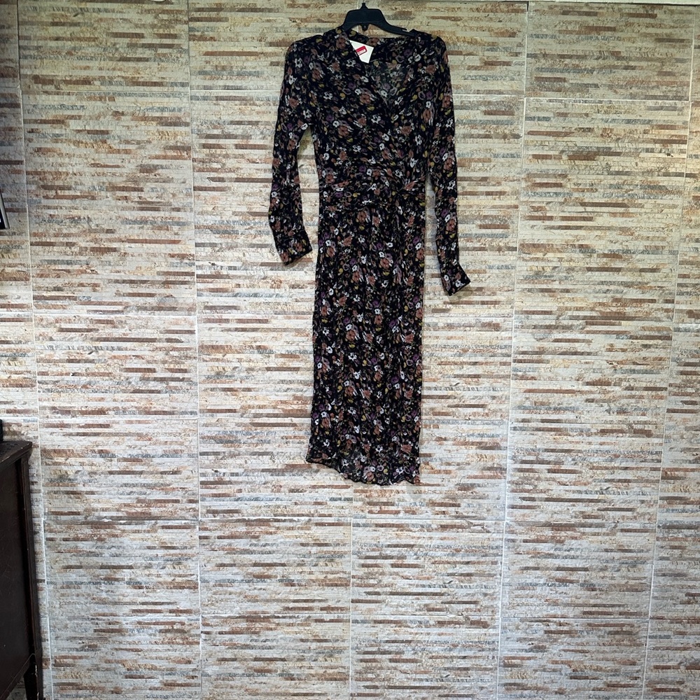 rag & bone Multicolor Floral Long Sleeve Dress - Picture 6 of 6